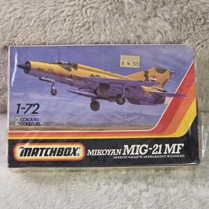 Matchbox Mikoyan MiG 21 MF 1:72 Scale Model Kit PK41 Unassembled New